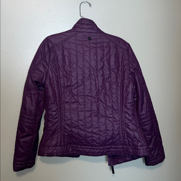 prAna Women's Kasi Jacket, quilted with Primaloft 100g fill, plum, small - Picture 7 of 8